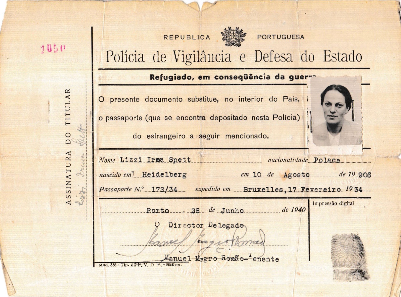 Spett Mothers Portuguese ID Card