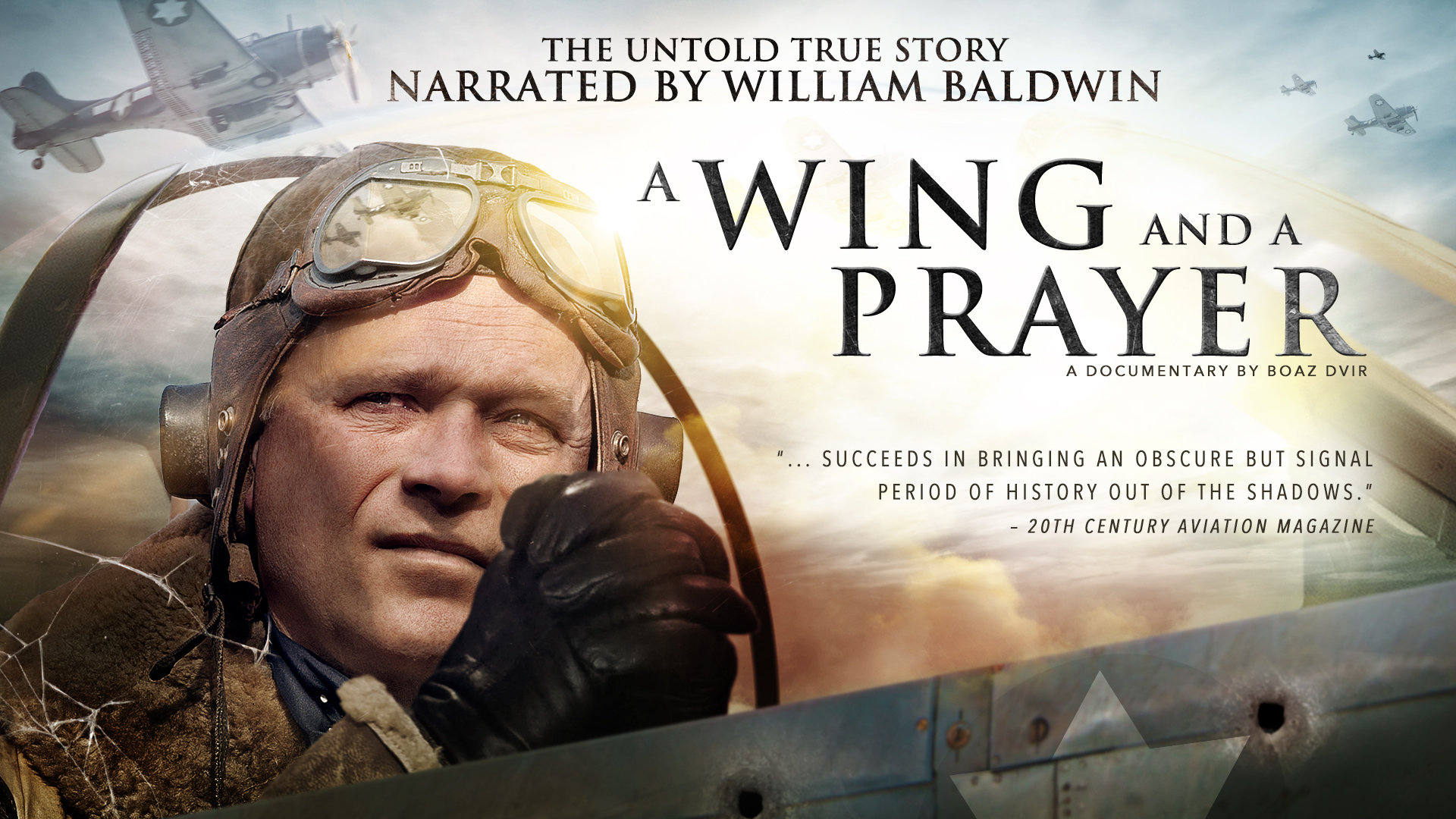 A Wing and a Prayer poster banner