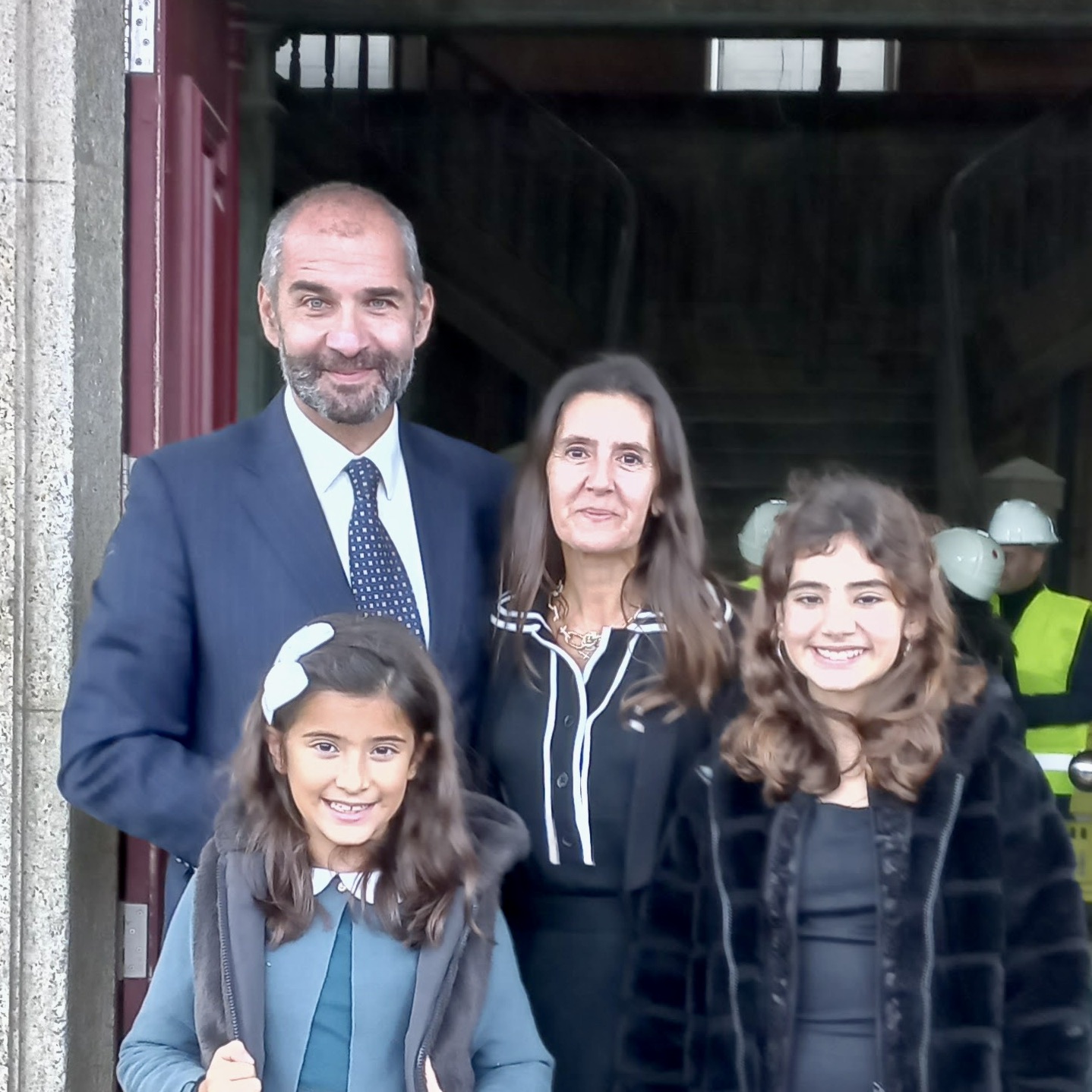 Silverio de Sousa Mendes and family